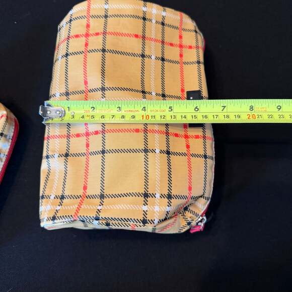 SCOUT 3-Way Toiletry & Makeup Bags in Brrrberry Plaid Burberry Pattern - Picture 16 of 16